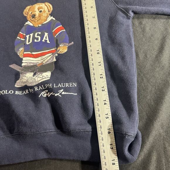 Polo Ralph Lauren Bear USA Hockey Toddle Size 6 - Picture 6 of 7